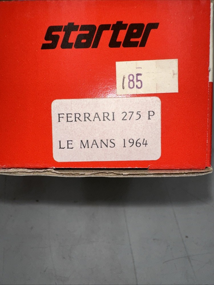starter 1/43 model kit FERRARI 275 P LE MANS 1964