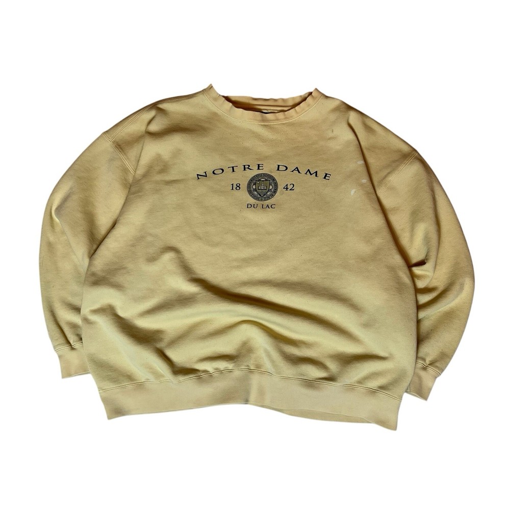 Vintage 90’s Jansport Notre Dame Du Lac Crewneck Sweatshirt Men’s Size XL
