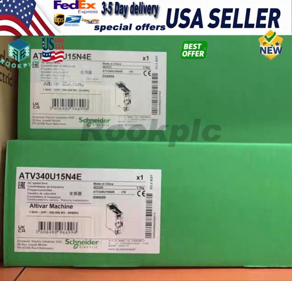 ATV340U15N4E brand new original frequency converter, free of shipping ATV340