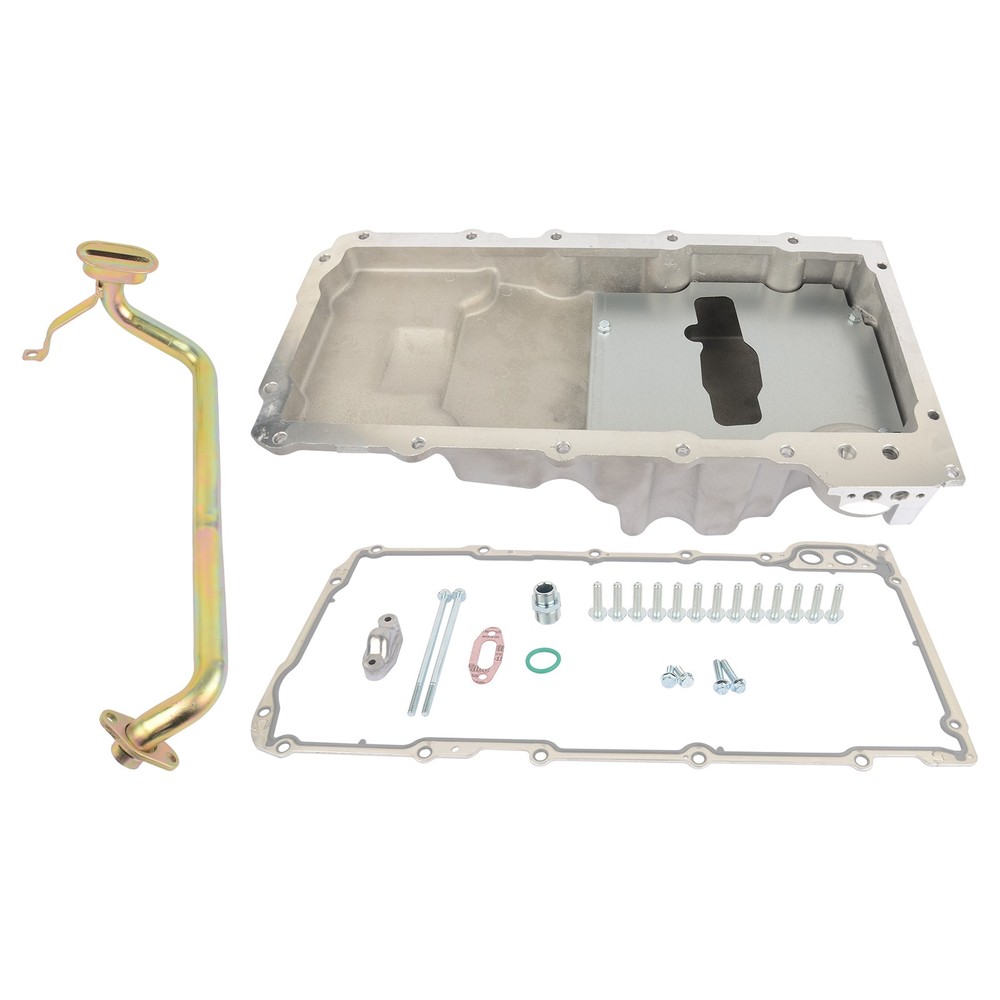 For GM LS Retro Fit Oil Pan Low Profile LS1 - LS3 Aluminum, Pick Up, Gasket