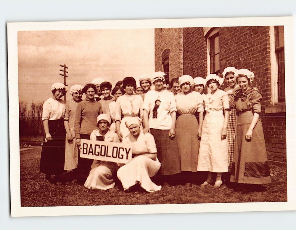 Postcard Old Bag Factory Goshen Indiana USA