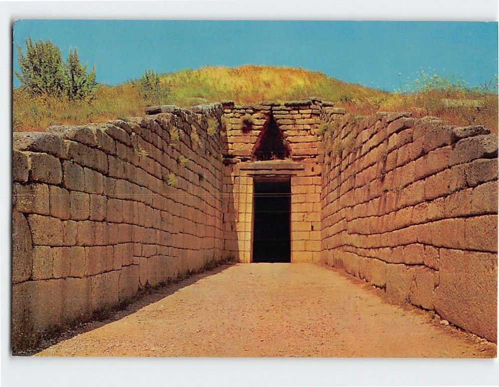 Postcard Tomb of Agamemnon Mycenae Greece