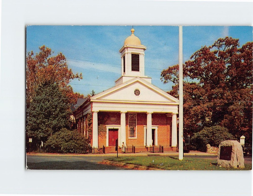 Postcard Presbyterian Church Basking Ridge NJ USA