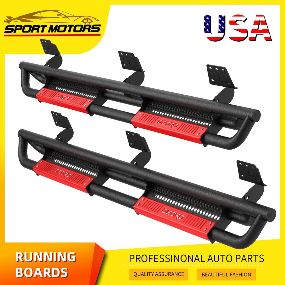 Running Boards for 2019-2025 Ram 1500 New Body Crew Cab Drop Nerf Bars Side Step