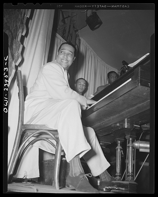 Photo:New York NY Duke Ellington 1943 Jazz Orchestra Pianist