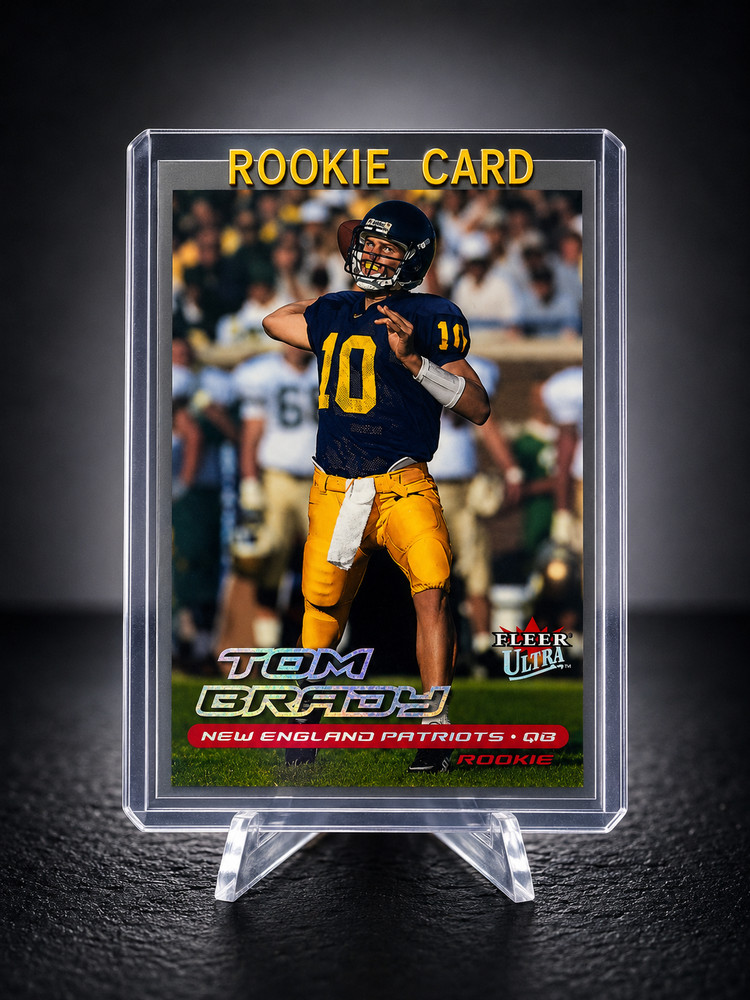 2000 Fleer Ultra Tom Brady (RC) # 234 - The G.O.A.T.