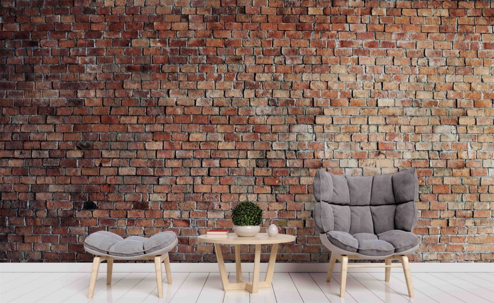 3D Brick Wall Architecture Texture Wall Murals Wallpaper Murals Wall Sticker 3