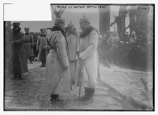 Photo:Kaiser at Eastern Battle Front,Military,men,Bain News Service