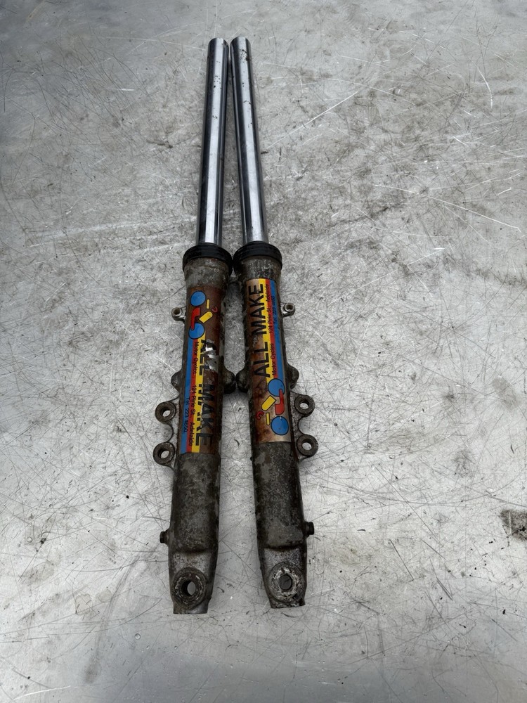 Yamaha RD350 RD 350 Front End Fork Forks Leg Legs Sliders Tubes Oem Genuine 1981