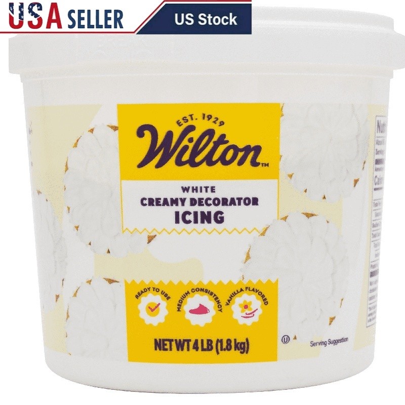 Vanilla Decorator Frosting Creamy Buttercream Icing Cake Decorating Supplies 4lb