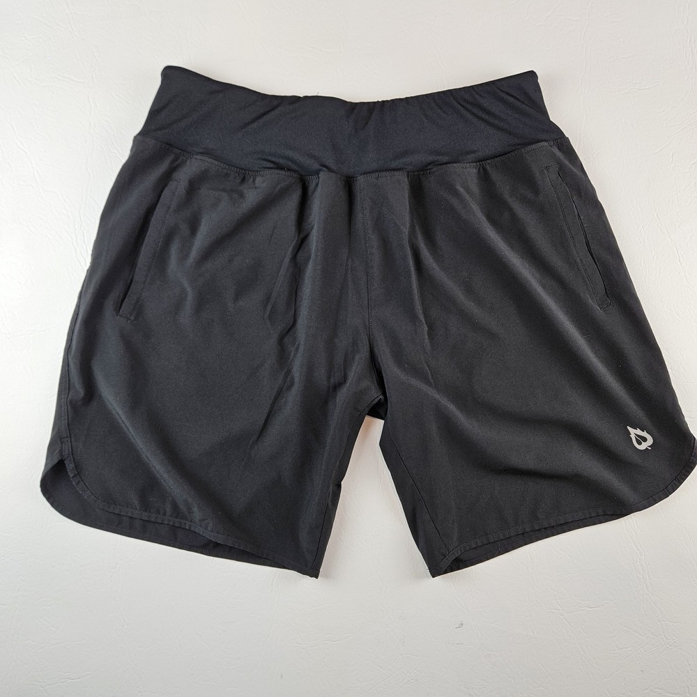 Women’s Large Baleaf Lined Running Shorts Black  Athletic 3 pockets excellent