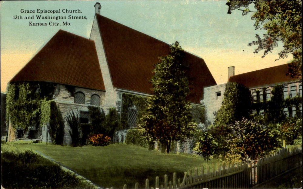 Grace Episcopal Church ~ Kansas City Missouri ~ c1910