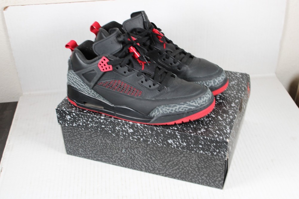 Nike Air Jordan Spizike Low Black-Gym Red-Cool Grey [FQ1759-006] sz. 11 shoes