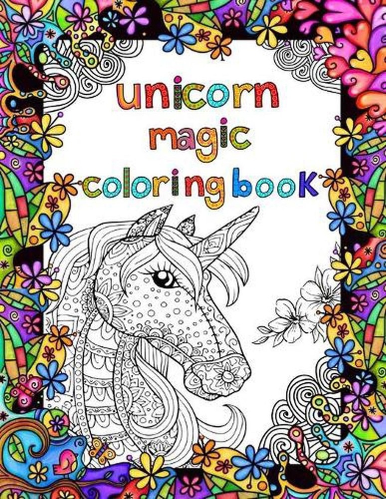Unicorn Magic Coloring: Fun Activity Book For Girls Ages 4-10 / Cute And Unique