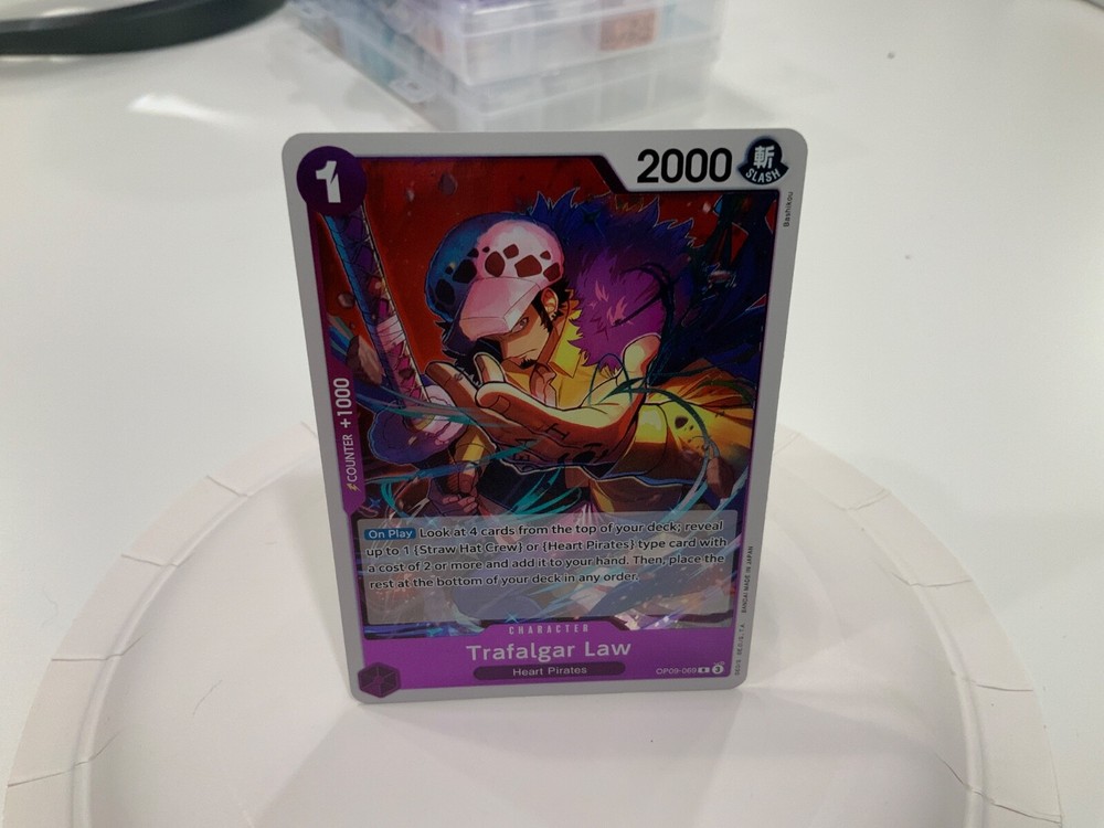 One Piece Op09-069 Trafalgar Law Rare Foil