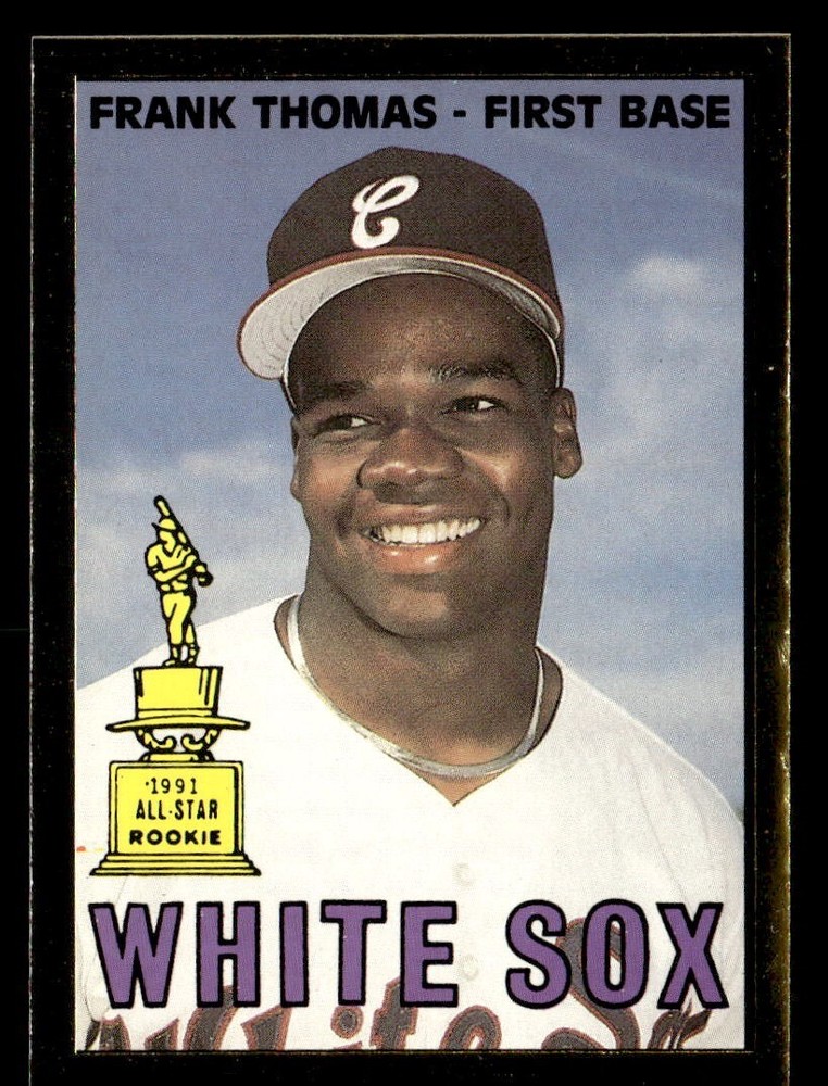 Frank Thomas 1991 American Sports Monthly Gold Foil Card #43 Chicago White Sox