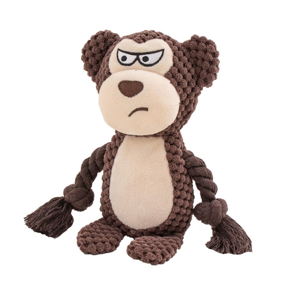 Dog Toys, Dog Squeaker Toys with Crinkle Paper, Stuffed Animal Dog Plush Chew...