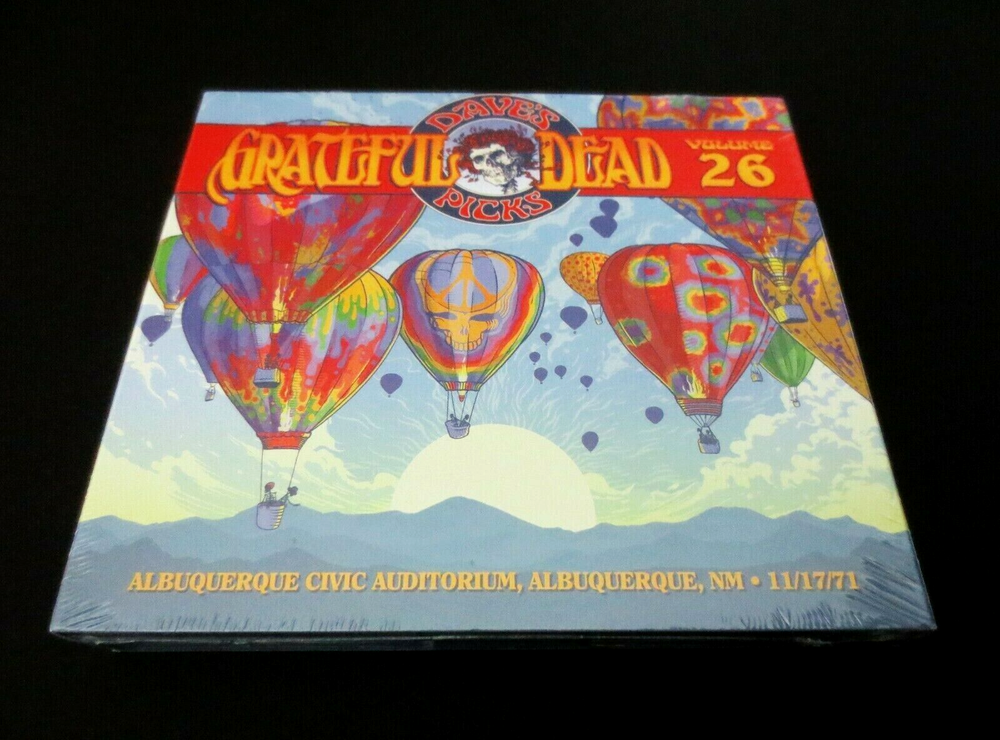Grateful Dead Dave's Picks 26 Albuquerque NM 11/17/1971 Ann Arbor 12/14/71 3 CD