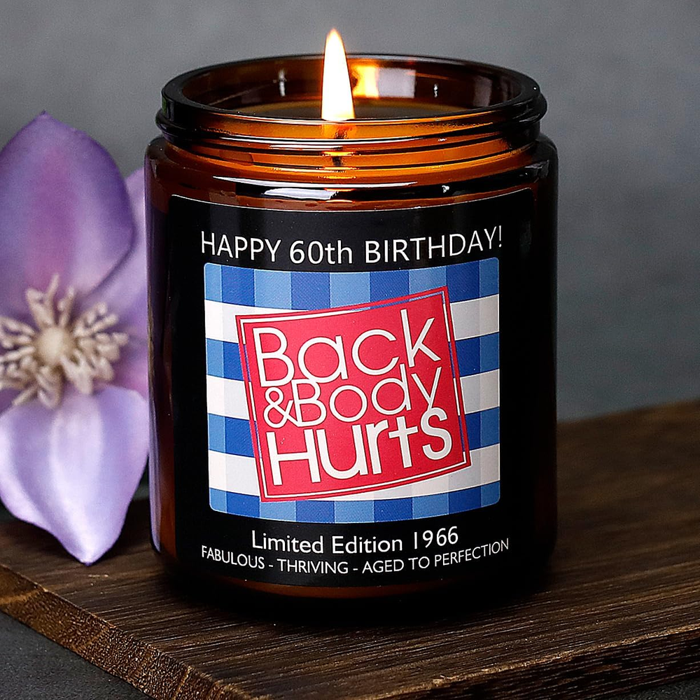 60Th Birthday Gifts for Women Men, Happy 60Th Birthday Decorations for Women Men