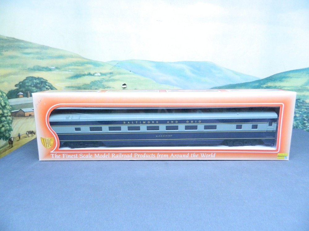 HO 1/87 IHC #48021 Smooth Side Pullman Coach BALTIMORE and OHIO B&O McKEESPORT