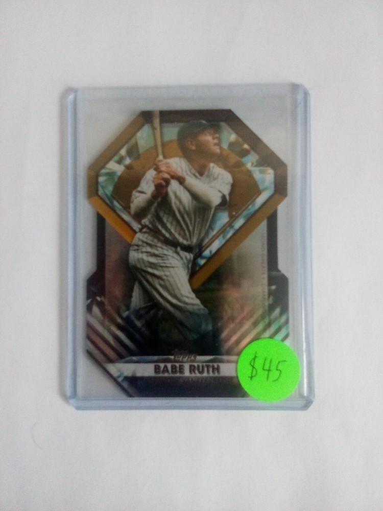 2022 Topps Diamond Greats Babe Ruth #DGDC-19 Black Parallel 113/299 🔥