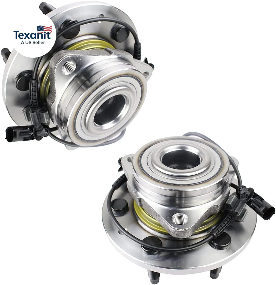 515096 Pair Front Wheel Hub Bearing Assembly Fit for 2007-2014 Cadillac Escalade