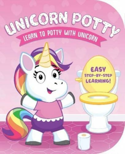 Unicorn Potty Board Book – Joyful Potty Training for Toddlers Ages 1+ | Step-by