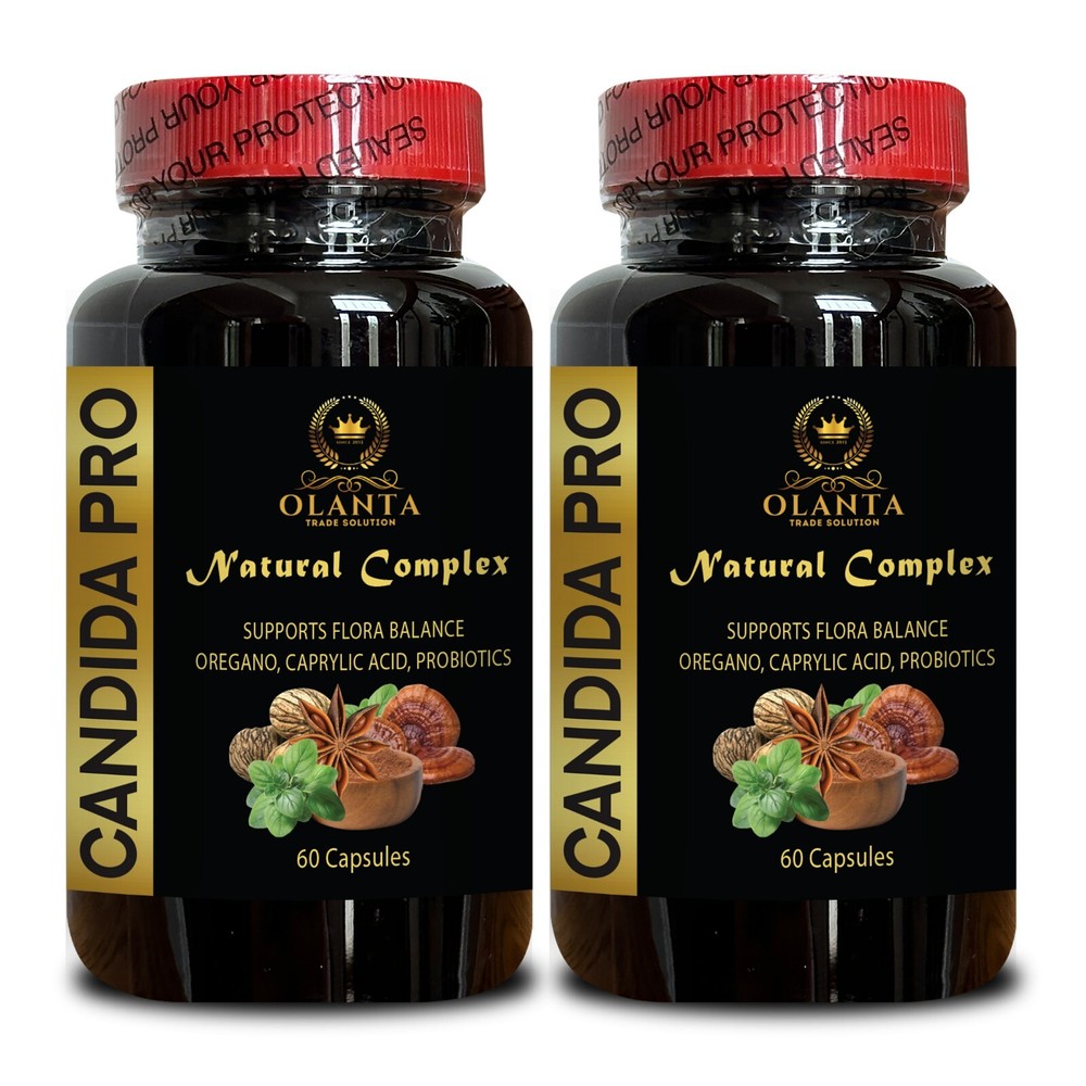 CANDIDA SUPPORT COMPLEX - oregano leaf extract, anise seeds, digestive aid - 2B