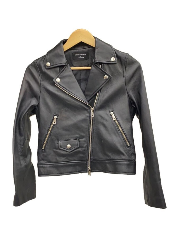 United Tokyo Double Riders Jacket/1/Leather/Blk/Plain/507352003 51801