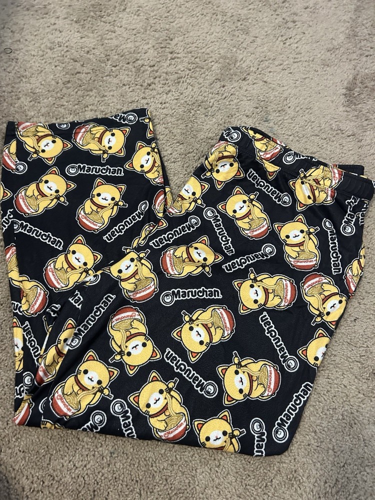 Maruchan Ramen Kitty Women’s Pajama Pants XXL. Super Soft!!
