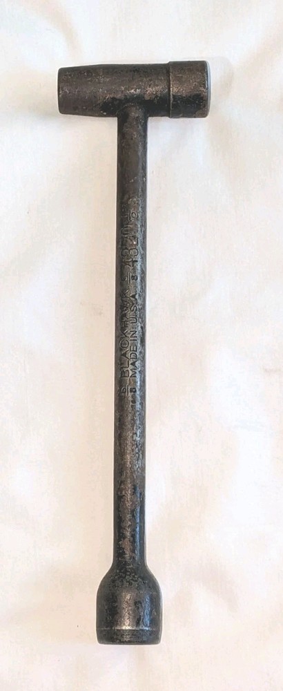 Old ANTIQUE Vintage BLACKHAWK USA 4320 5/8 X 1/2 TRIPLE TOMAHAWK 6 Point WRENCH