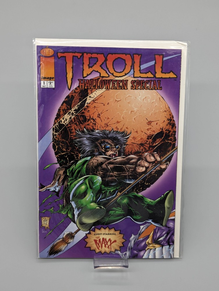 Troll Halloween Special #1 Image Comics Flip Book Boarded 1994 Maxx