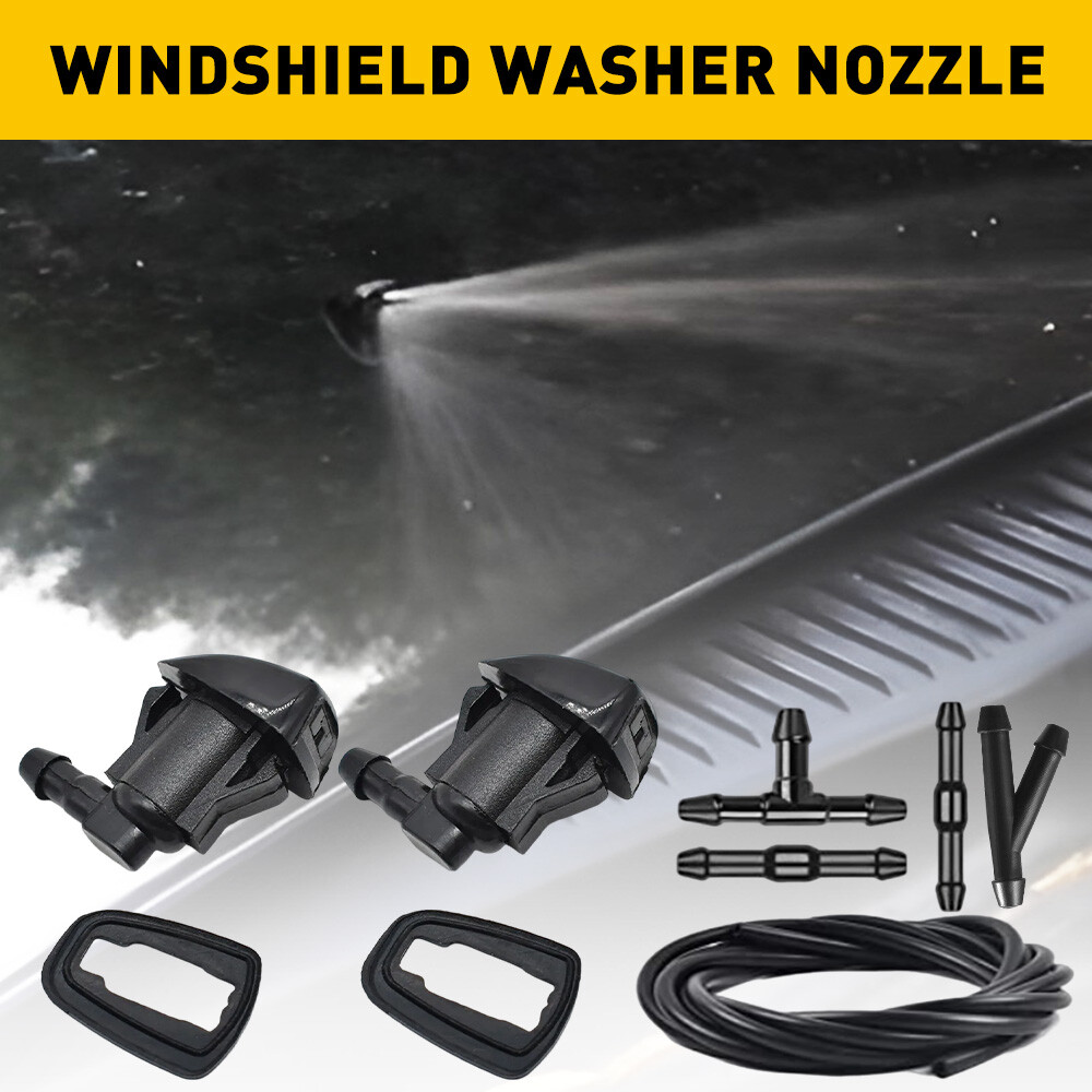 For Jeep Grand Cherokee 2011-2017 Windshield Wiper Water Washer Spray Nozzle Jet
