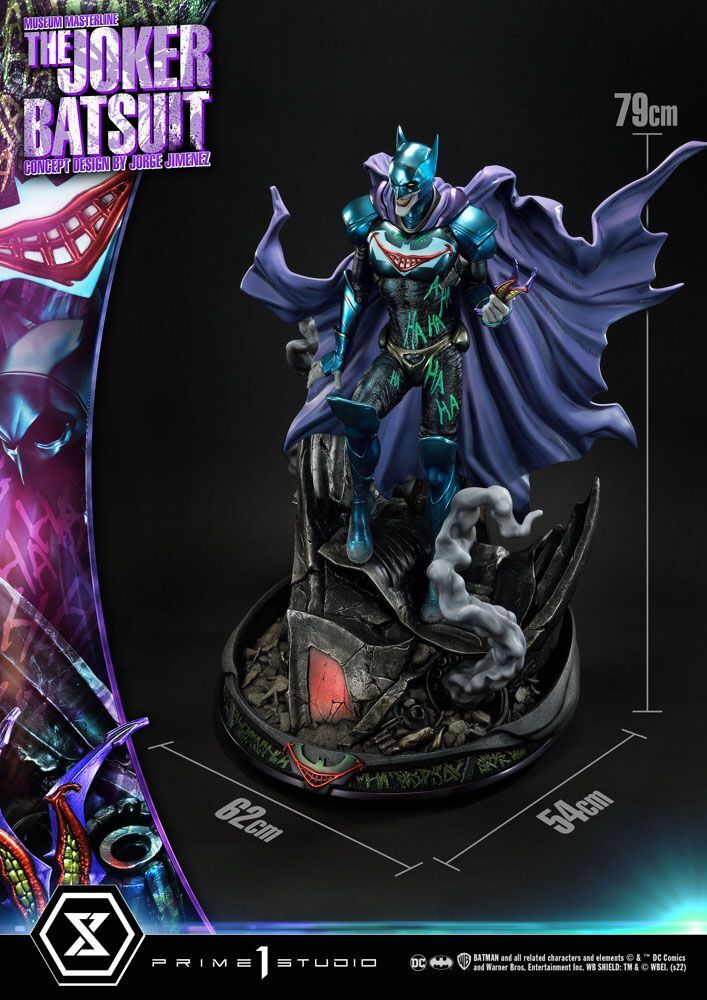 DC Comics Statue Museum Masterline 1/3 The Joker Concept Design by Jorge Jim...