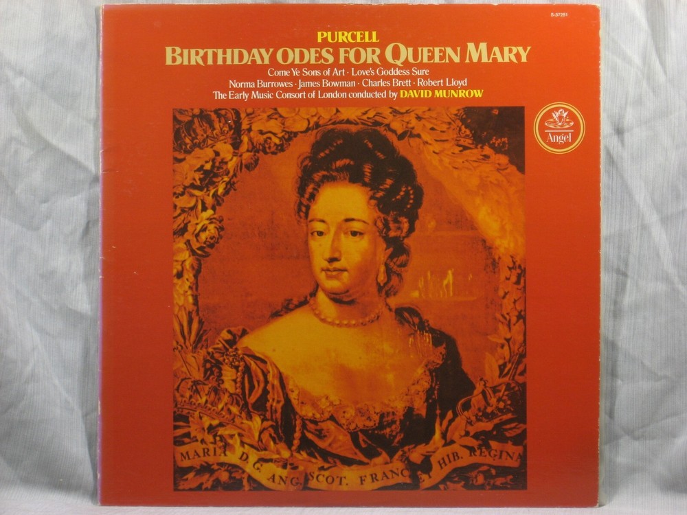 Purcell - Birthday Odes for Queen Mary - Early Music Consort of London - S-37251