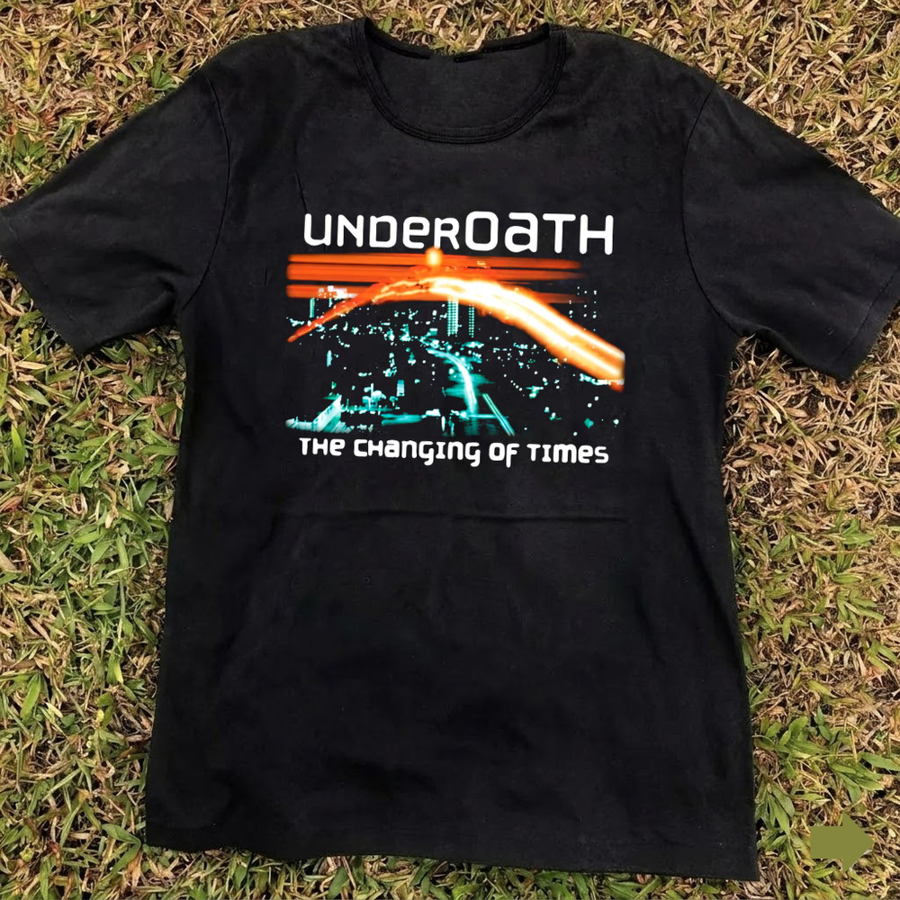 Underoath The Changing Of Times Metalcore Retro T-Shirt S-5XL