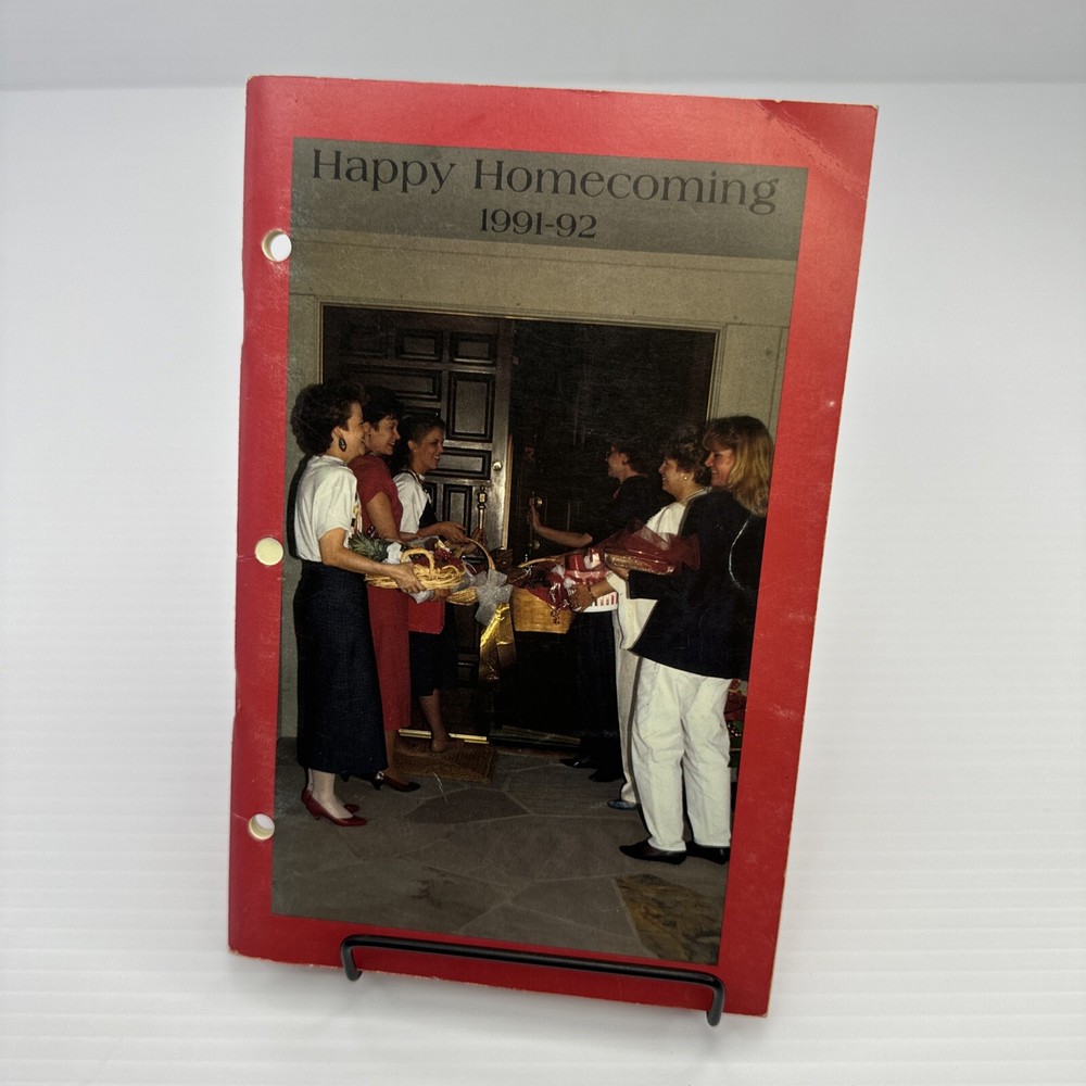 Texas New Mexico Power Company Happy Homecoming 1991-1992 Recipe Booklet