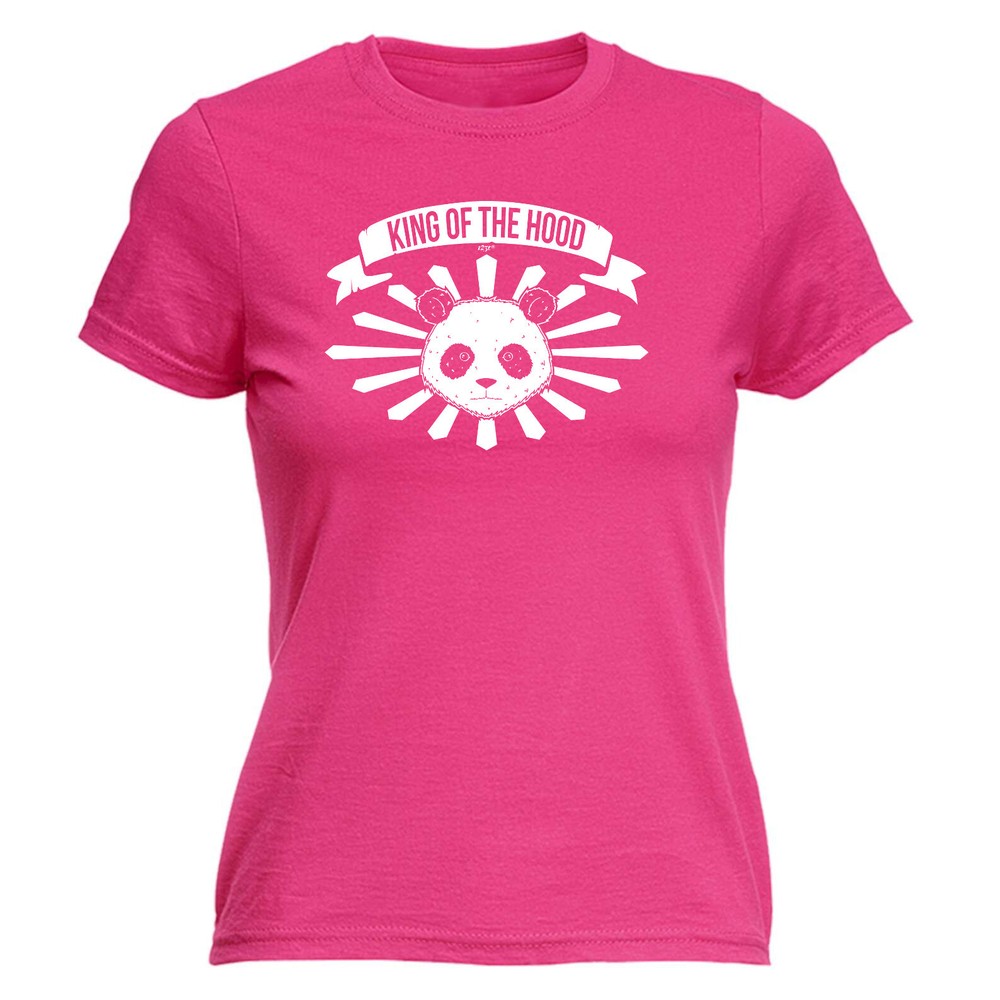 King Of The Hood - Womens T Shirt Funny T-Shirt Novelty gift tshirt