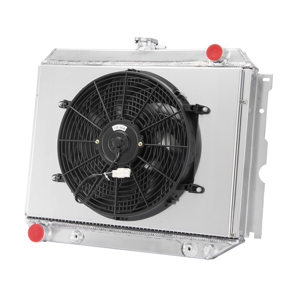 3 Row Radiator Shroud Fan fit 70-1974 Dodge Challenger Charger Coronet Big Block