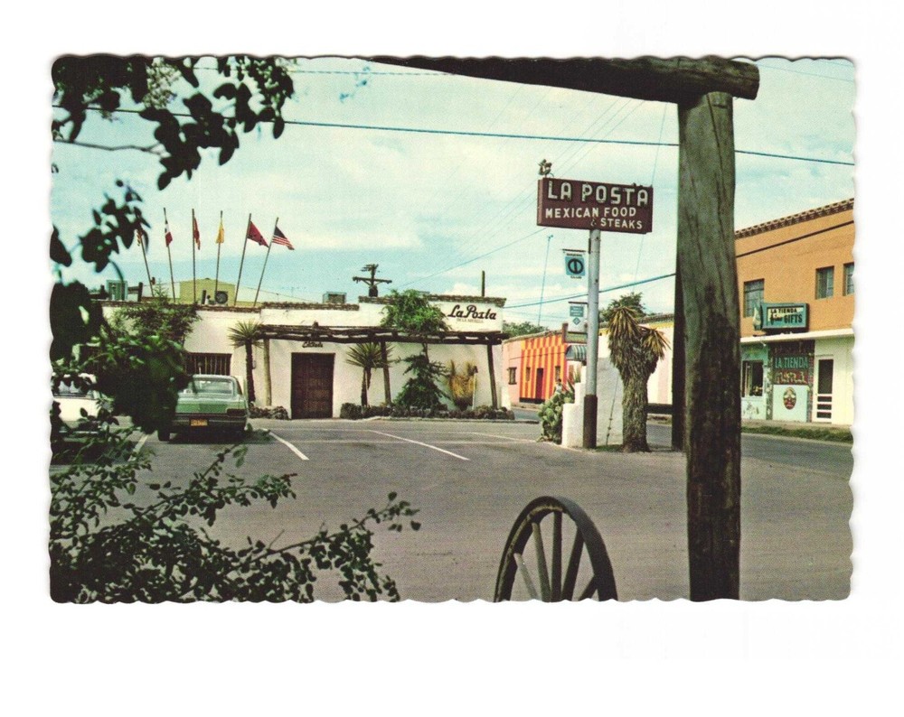 La Posta in old MESILLA NM vintage postcard unposted