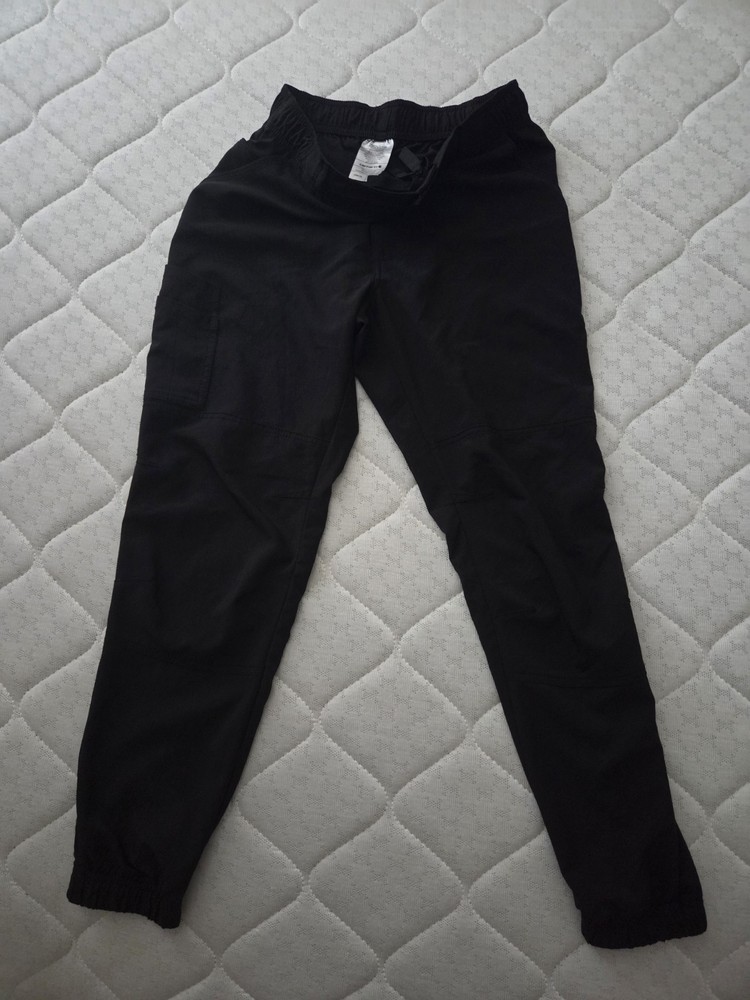 Carhartt Mens S Black Stretch Work Utility Jogger Elastic Waist 26 Inseam