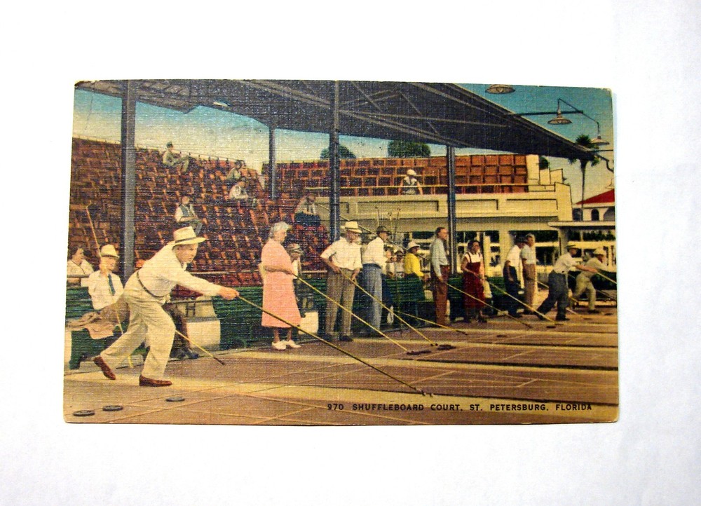Vintage 1951 Linen Postcard 