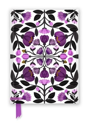 Nina Pace: Purple Flowers (Foiled Journal) by Flame Tree Studio: New