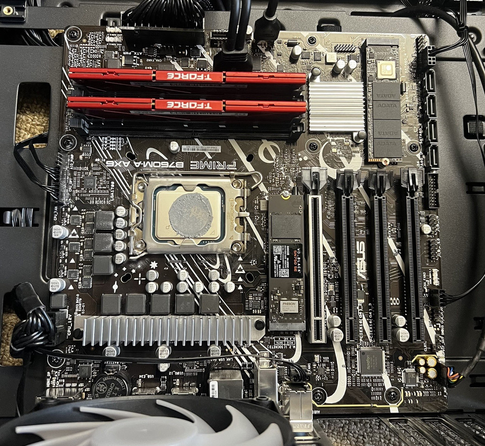 14th Gen i5-14400F CPU + ASUS PRIME B760M-A AX6 Motherboard LGA1700 DDR5 Wi-Fi