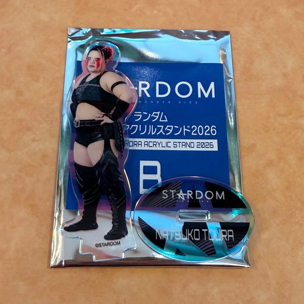 STARDOM Natsuko Tora Aurora Acrylic Stand 2026 Wrestling Collectible Japan