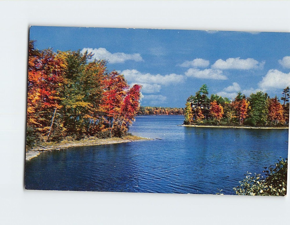 Postcard Clouds Lake Nature Landscape Scenery