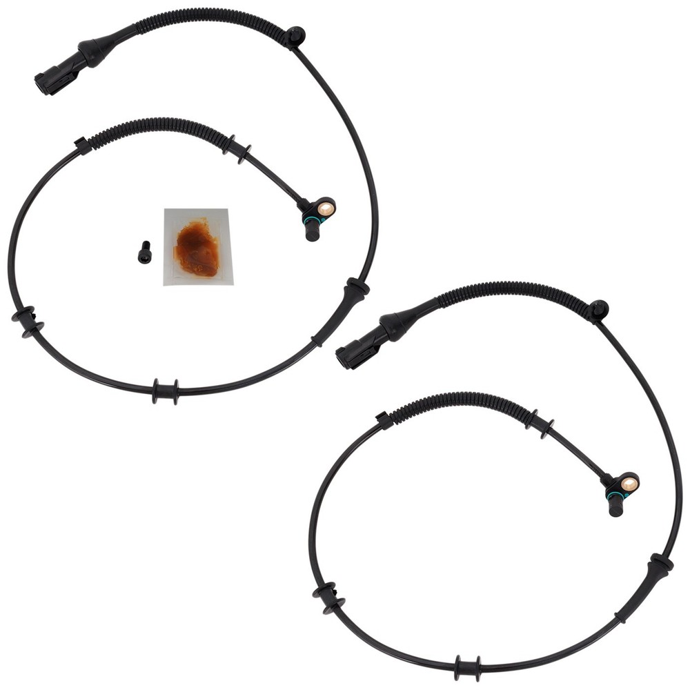 ABS Speed Sensor Set for 2004-2005 Ford F-150 4WD Front Driver & Passenger Side-image