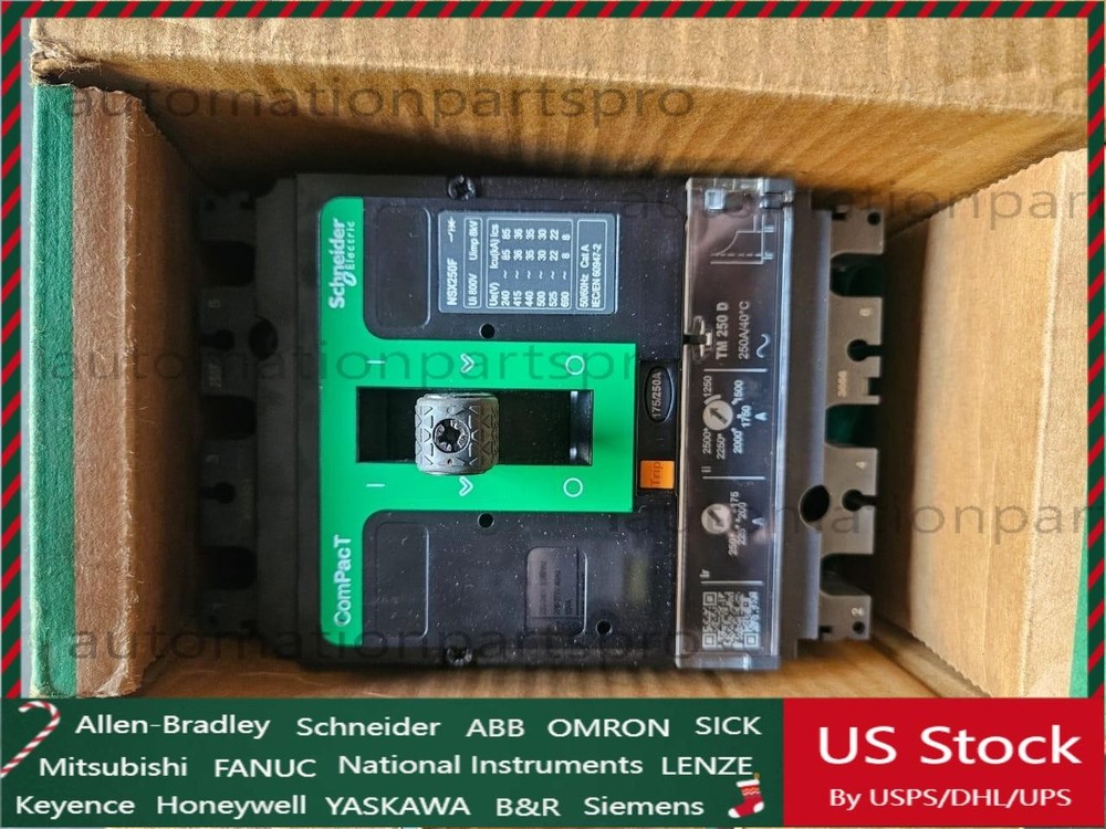 C25F3TM250 Circuit Breaker Compact NSX US Free TAX
