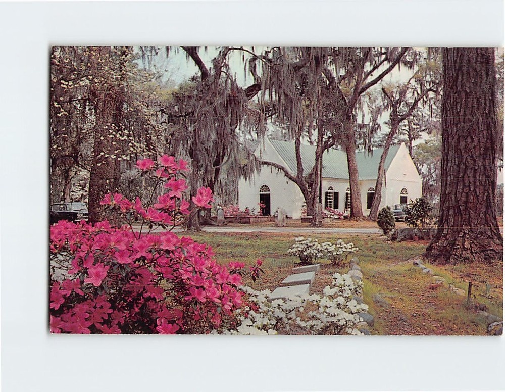 Postcard Old St. Andrews near Charleston South Carolina USA