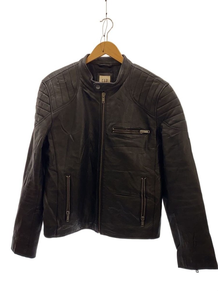 Gap Single Riders Jacket/M/Leather/Blk 21901